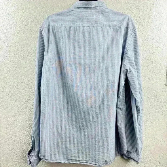 Burberry Brit Men’s Button-down Stripped Shirt - Size XL - Picture 4 of 7